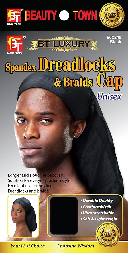 BEAUTY TOWN SPANDEX DREADLOCK CAP