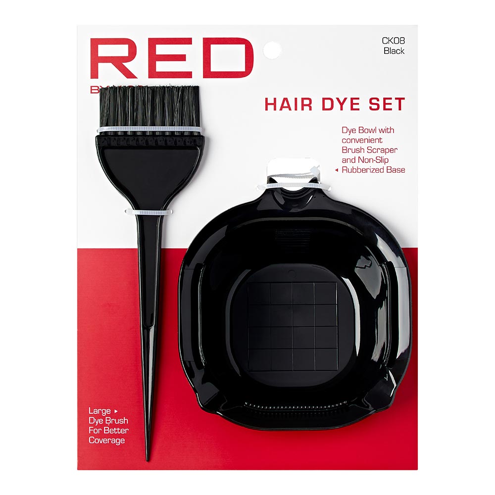 RED BY KISS Dye Bowl With Dye Brush (CK08)