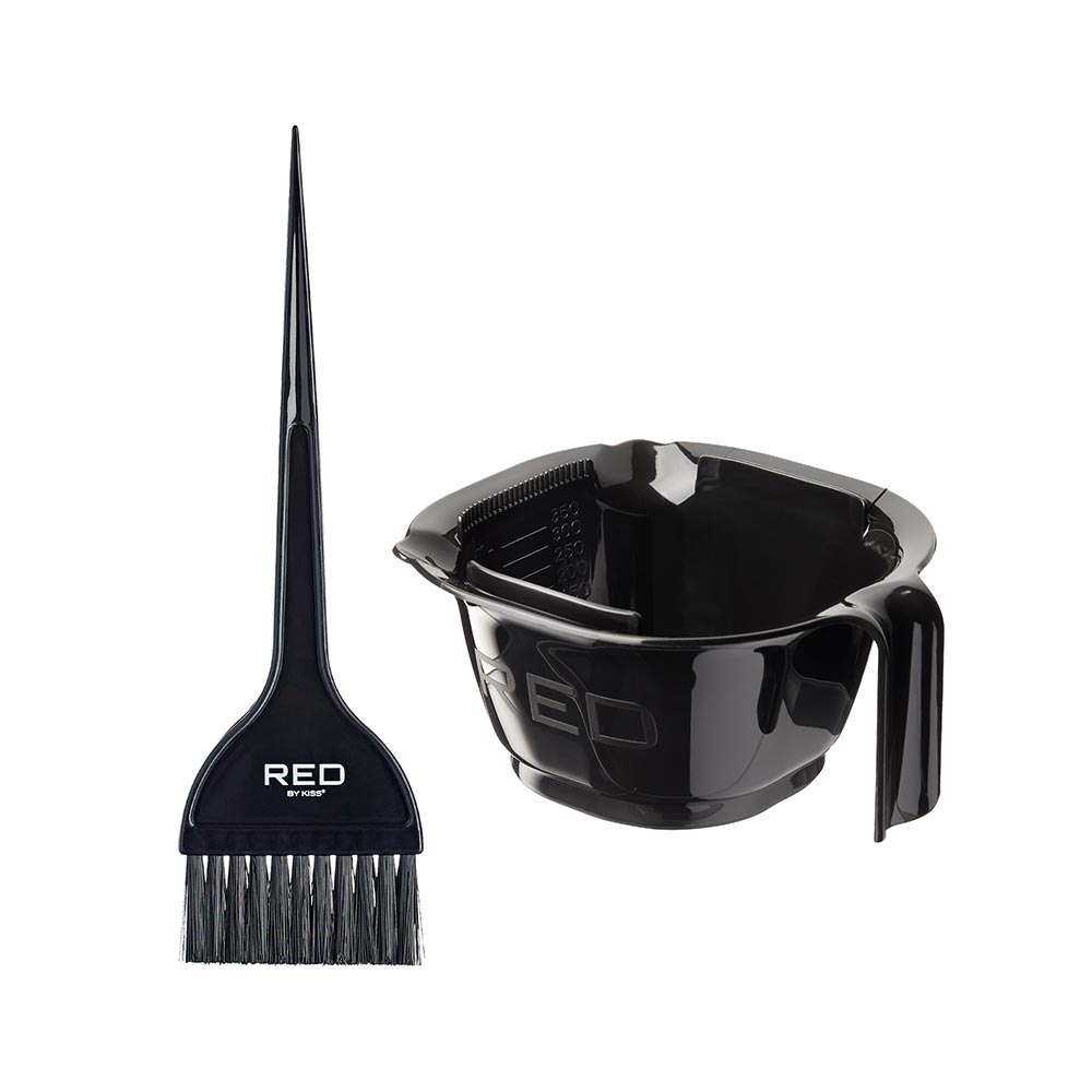 RED BY KISS Dye Bowl With Dye Brush (CK08)