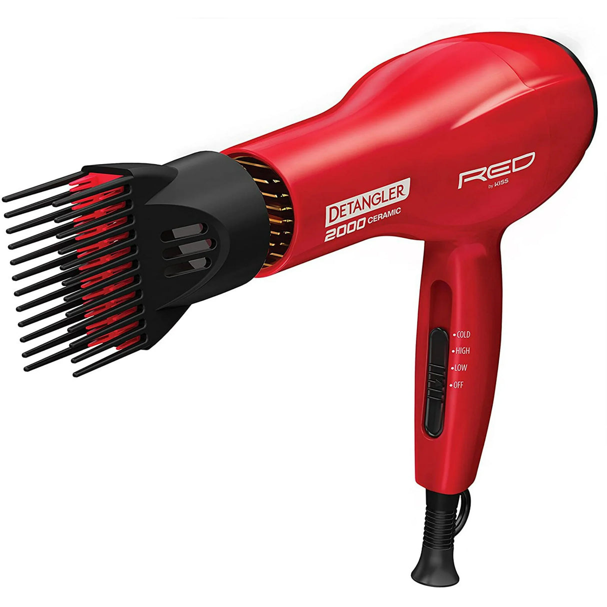RED BY KISS Ceramic Detangler Dryer Double Layer Blow Dryer