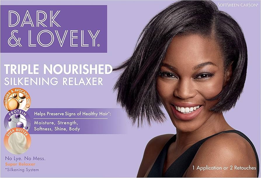 Dark & Lovely Superior Moisture Plus No-Lye Relaxer Kit – Super