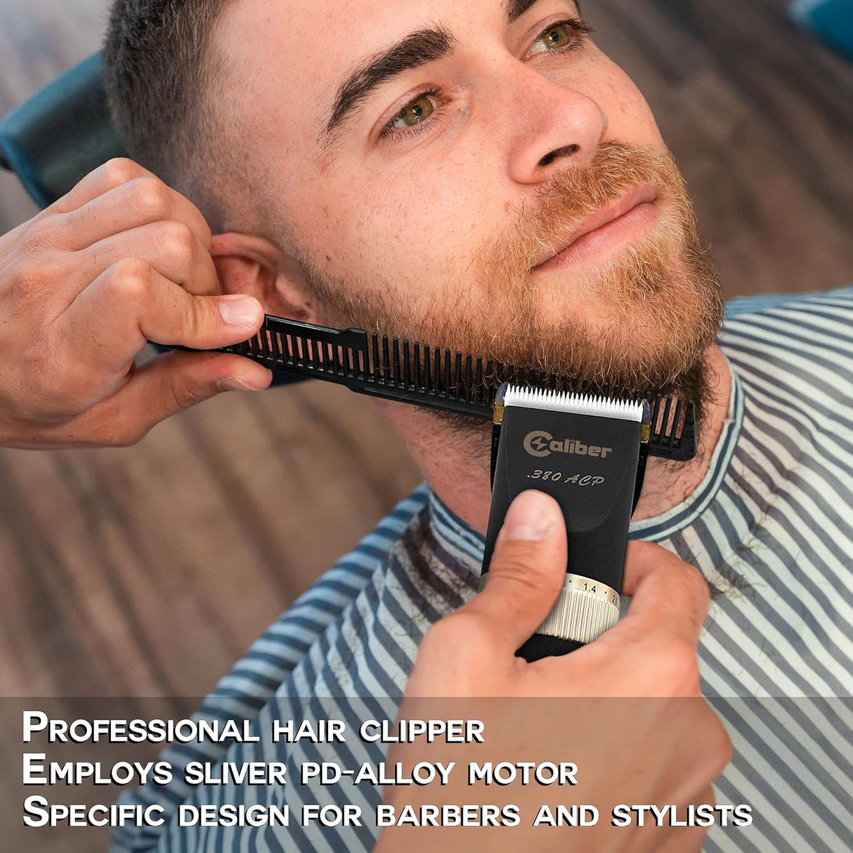 Caliber .380 Acp Black Detachable / Adjustable Professional Clipper