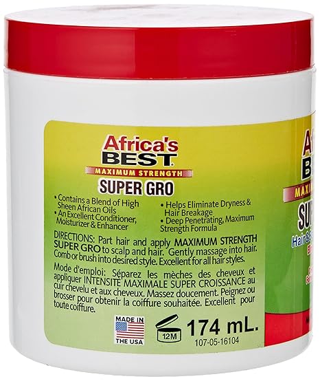 Africa's Best Super Gro Conditioner 5.25oz