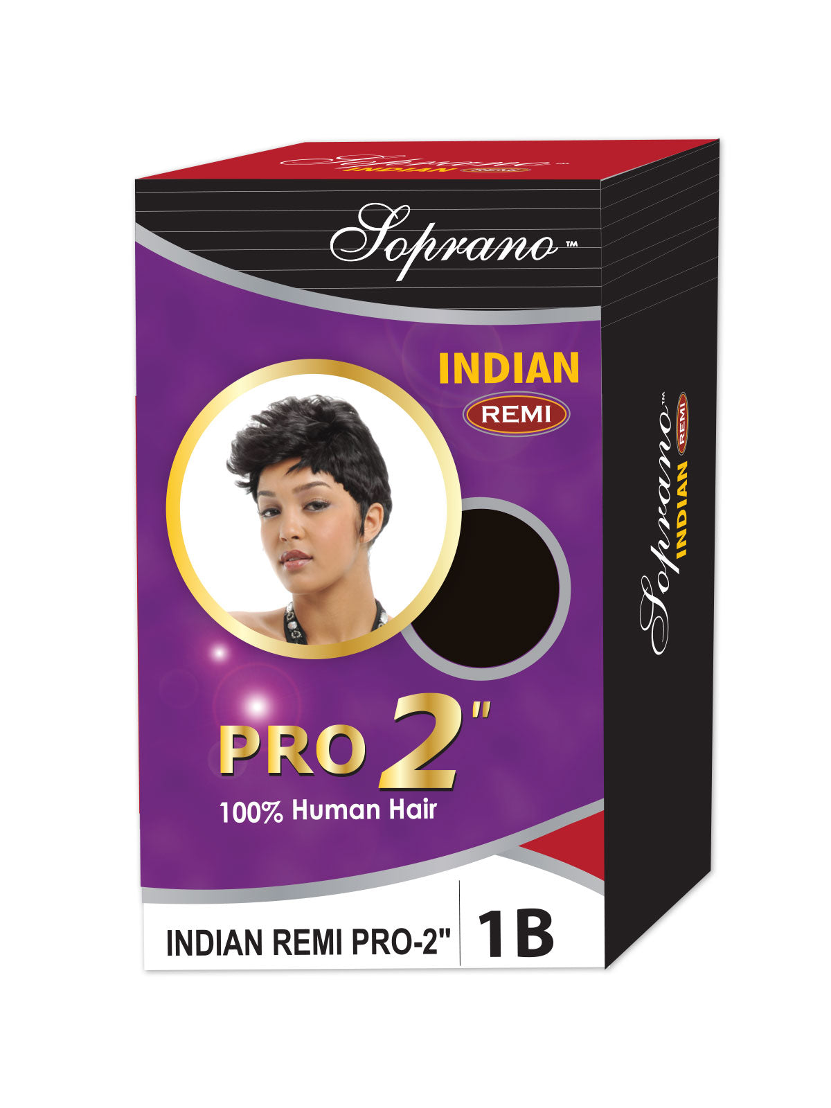 Soprano Remi Indian Pro Hair Extension - 2"