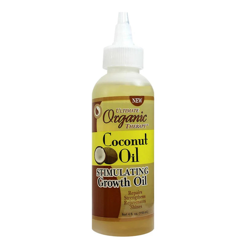 Ultimate Organic Coconut Oil Stimulating Growth Oil Originals Therapy 4OZ