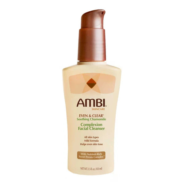AMBI Even & Clear Soothing Chamomile Complexion Facial Cleanser 3.5 oz