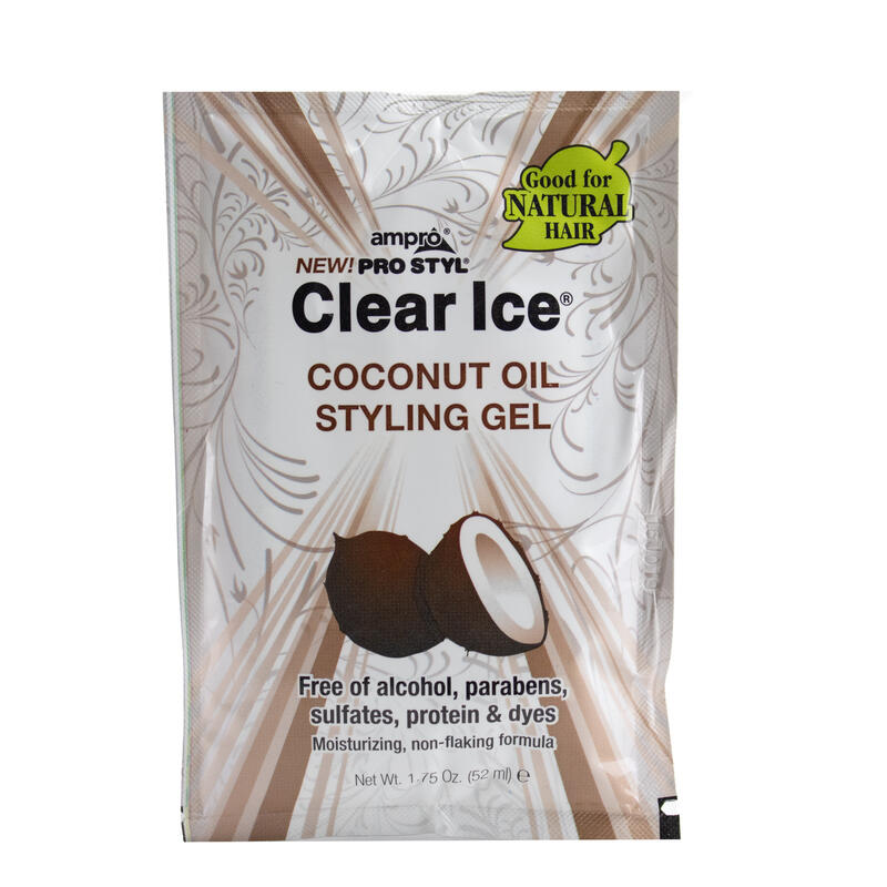 AMPRO CLEAR ICE COCONUT STYLING GEL 1.75OZ-1