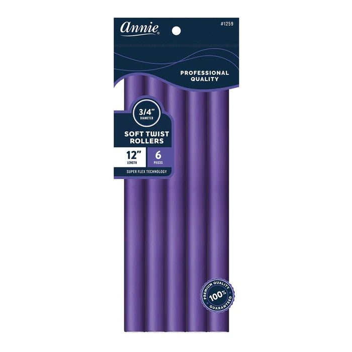 Annie Soft Twist Roilers 12"