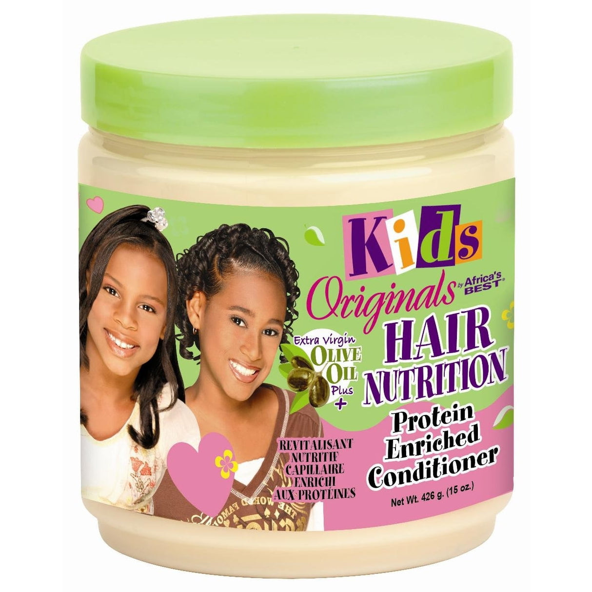 A/Best Kids Org Hair Nutrition 15oz Nourishing Moisturizing Growth Cream