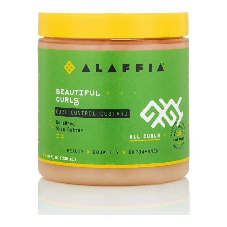 Alaffia Beautiful Curls Define Curl Custard 8 oz