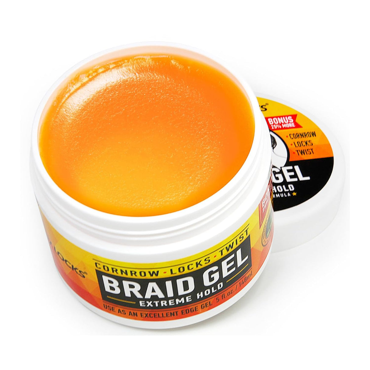 Allday Locks Braid Gel Extreme Hold 5Oz-4