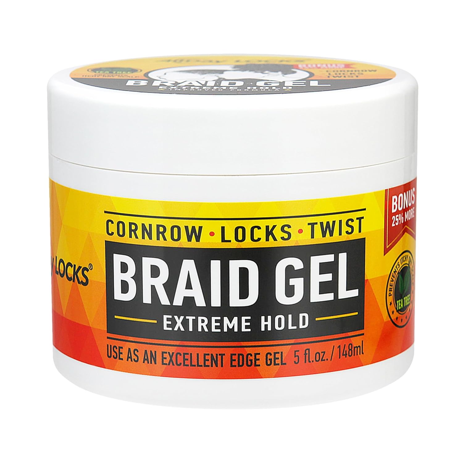 Allday Locks Braid Gel Extreme Hold 5Oz