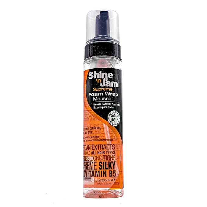 Ampro Shine-N-Jam Supreme FOAM WRAP MOUSSE 8OZ