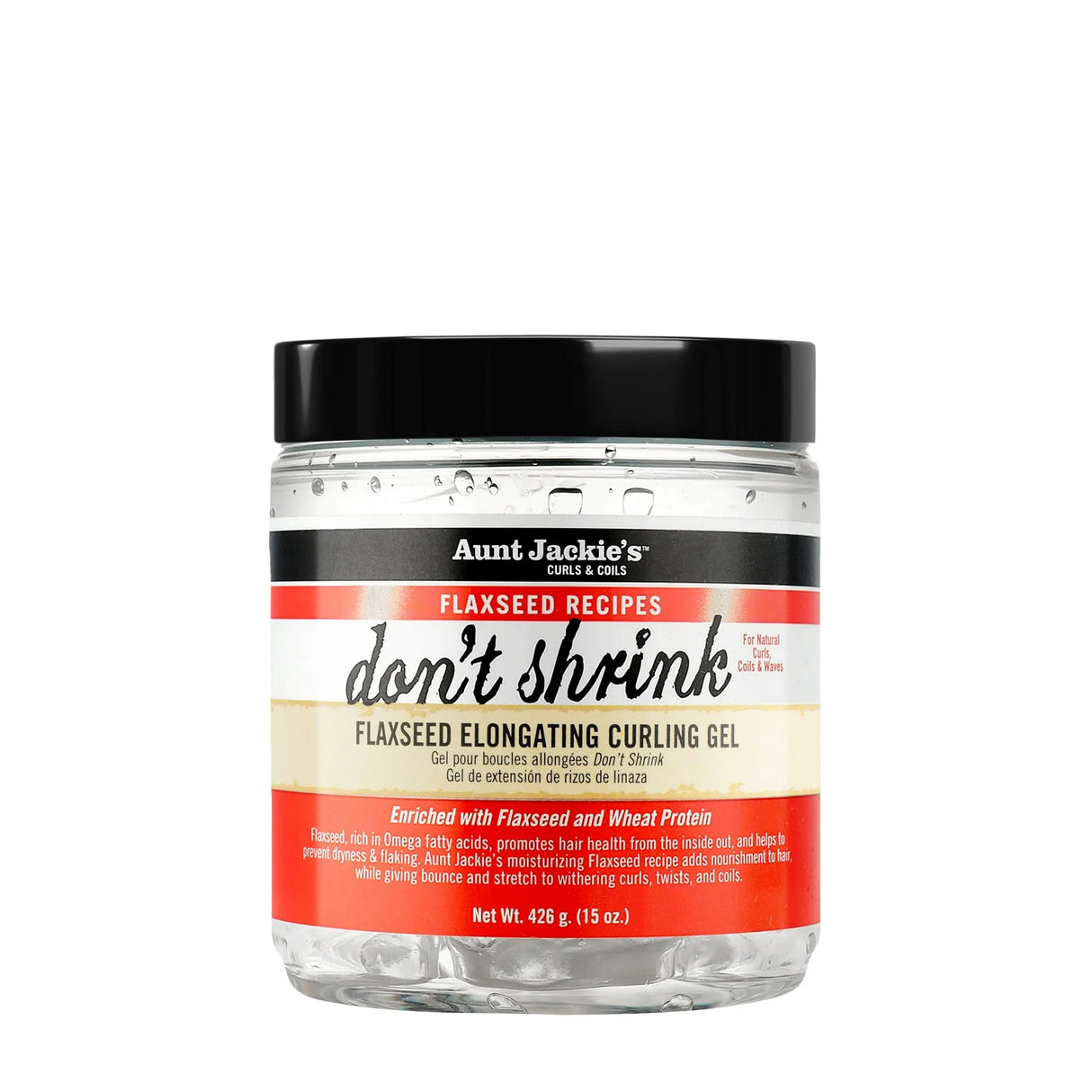 Aunt Jackie's Flaxseed Don't Shrink Gel 15 oz