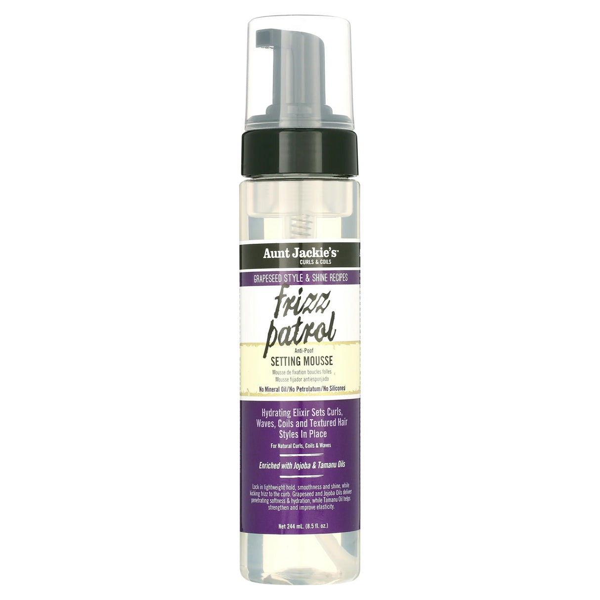 Aunt Jackie's Frizz Patrol Mousse 8.5 oz