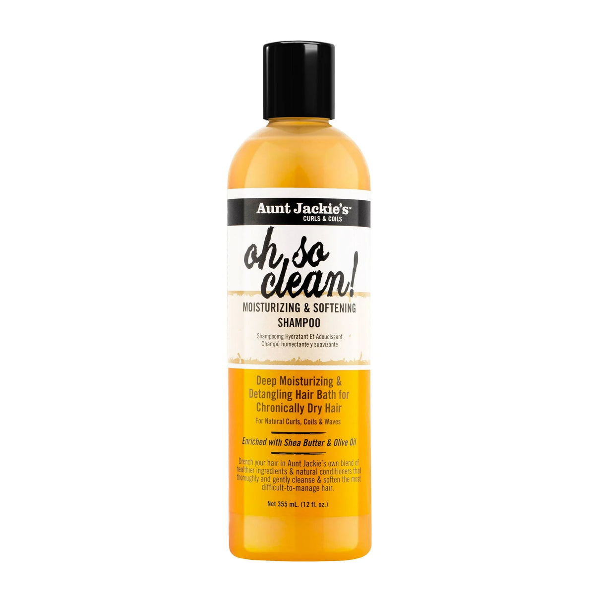 Aunt Jackie's Oh So Clean Shampoo 12 oz