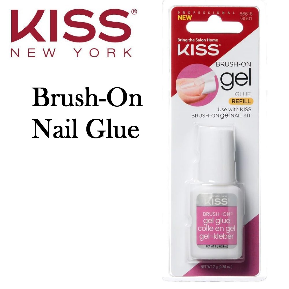 KISS NEW YORK BRUSH-ON GEL NAIL GLUE