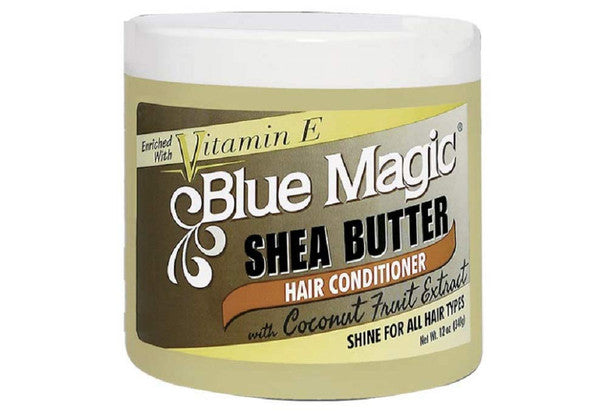 BLUE MAGIC SHEA BUTTER HAIR CONDITIONER 12OZ