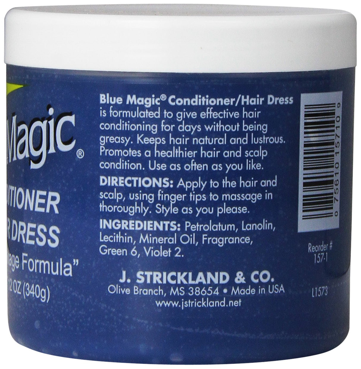 BLUE CONDITIONER HAIR DRESS THE ORIGINAL - 12OZ