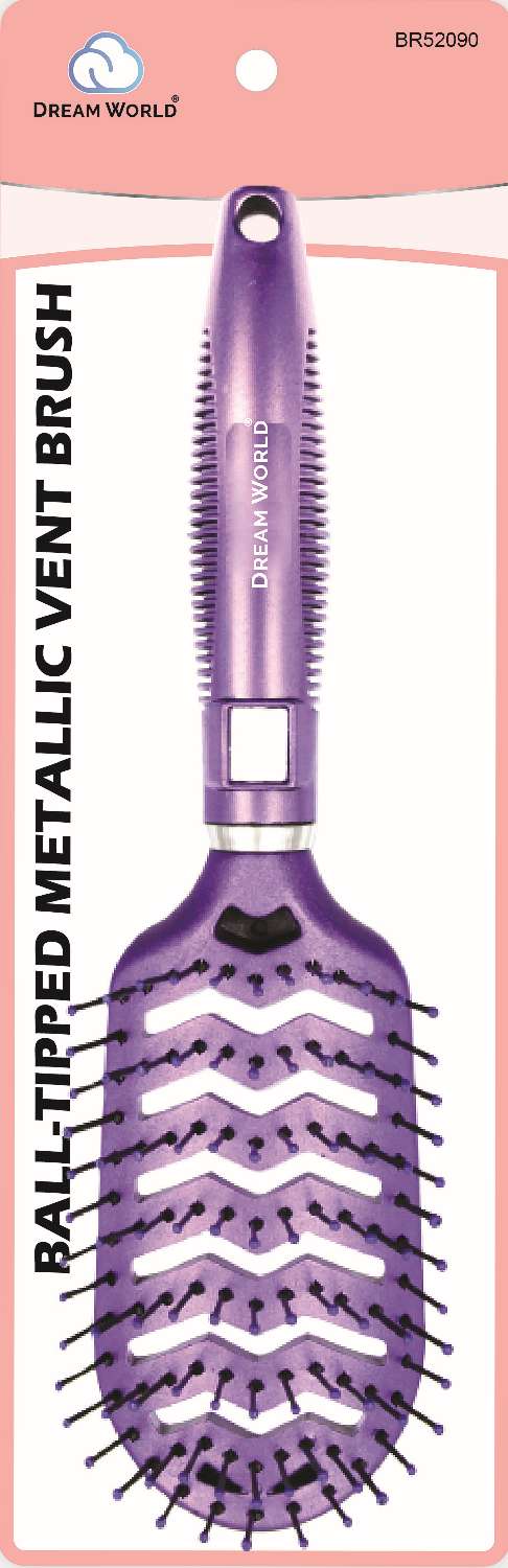 Dream World Ball-tipped Metallic Vent Brush (BR52090)