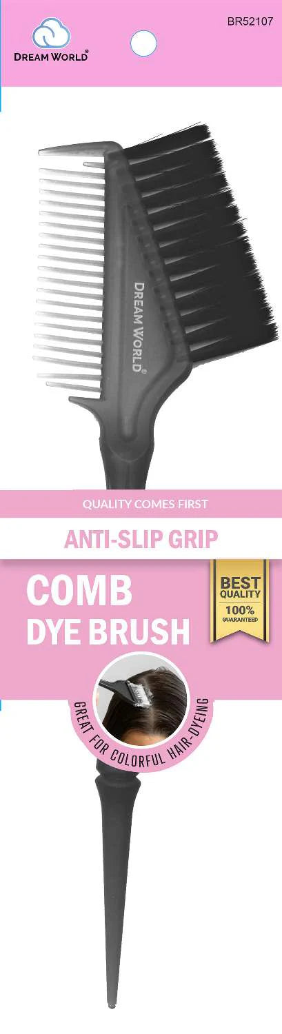 Brittny DREAM Brush & Comb Dye Set - Anti-Slip Grip