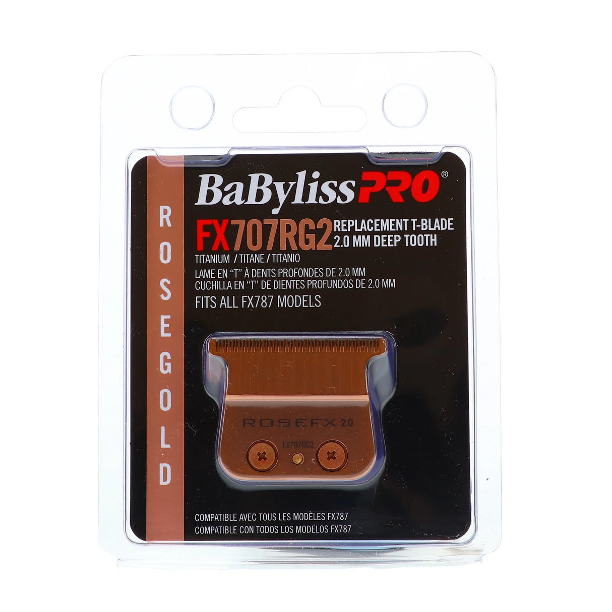 Babyliss Pro deep tooth T-blade (FX707RG2)