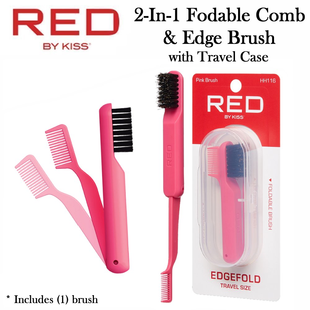 RED BY KISS Edge Brush Fold