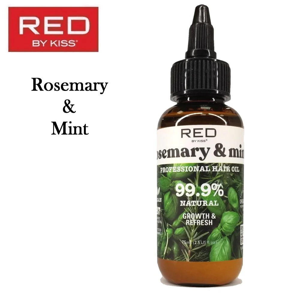 Red Natural Hair Oil Collection