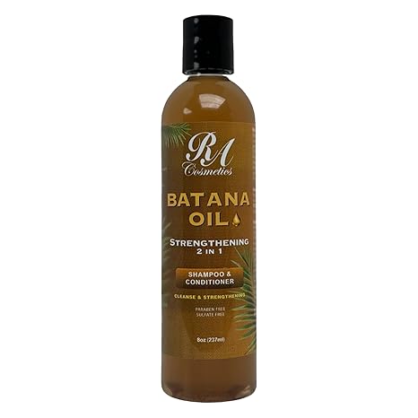 Batana Oil 2-in-1 Shampoo & Conditioner 8oz, Batana strengthening shampoo conditioner, 2-in-1 hair care, Batana oil hair treatment, moisturizing shampoo and conditioner, strengthening hair shampoo, hydrating 2-in-1 shampoo, Batana 8oz hair care, hair repair shampoo conditioner, detangling 2-in-1 hair treatment, nourishing hair care Batana, softening shampoo and conditioner, Batana oil for damaged hair, daily use 2-in-1 shampoo, frizz control hair care, Batana moisturizing 2-in-1