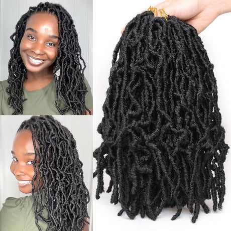 Butterfly Locs – Pre-Looped Crochet Hair (12")