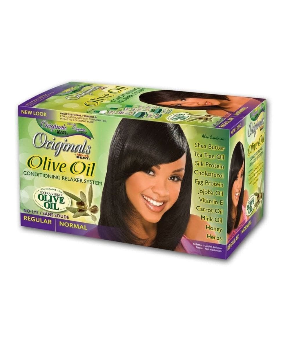 Africa's Best Originals Olive Oil Regular Relaxer Kit