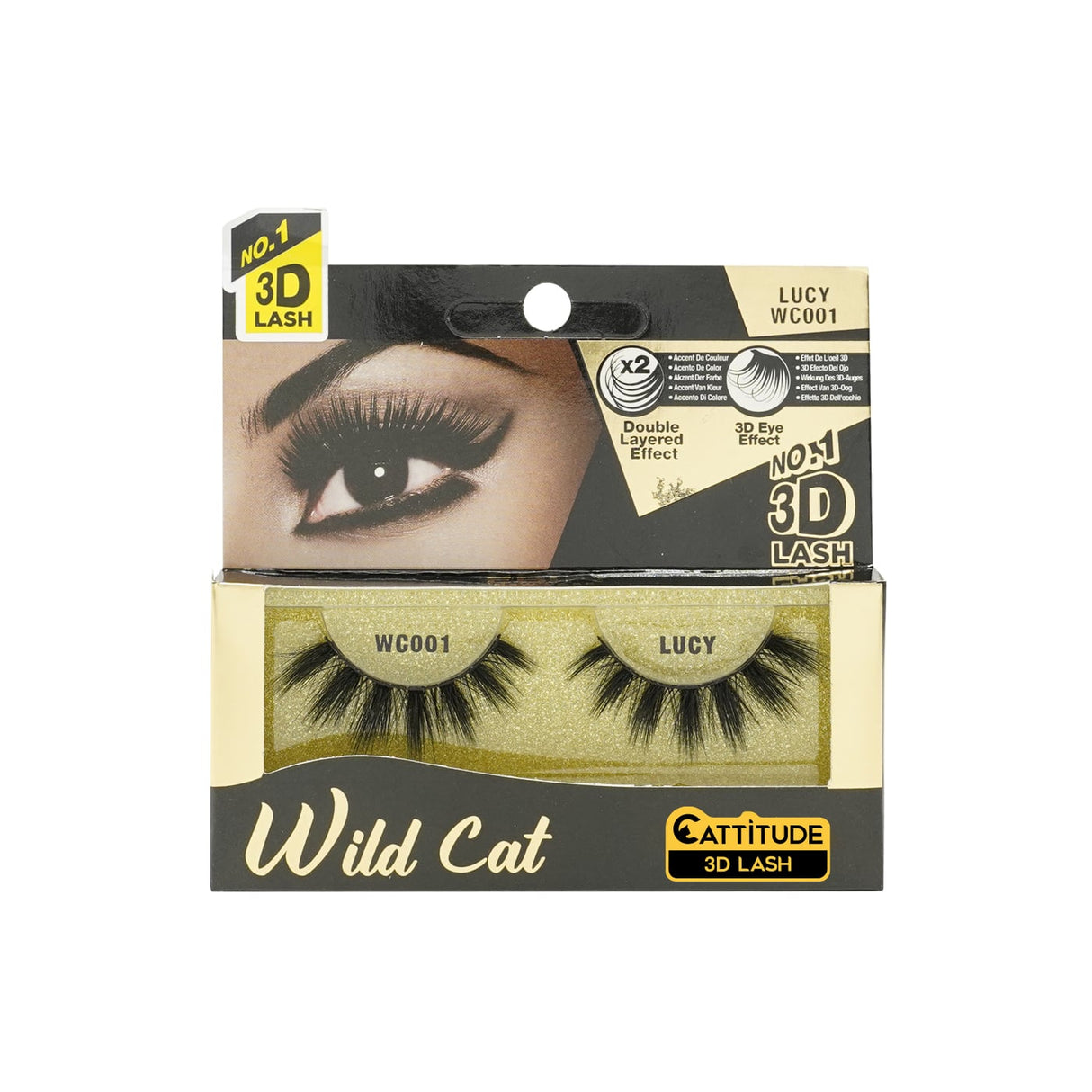 Ebin Wild Cat 3D Eyelashes