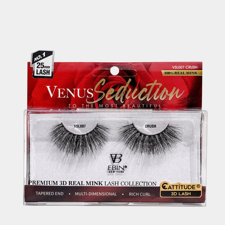 Ebin Venus Seduction 3D Mink Lashes Bold Curls