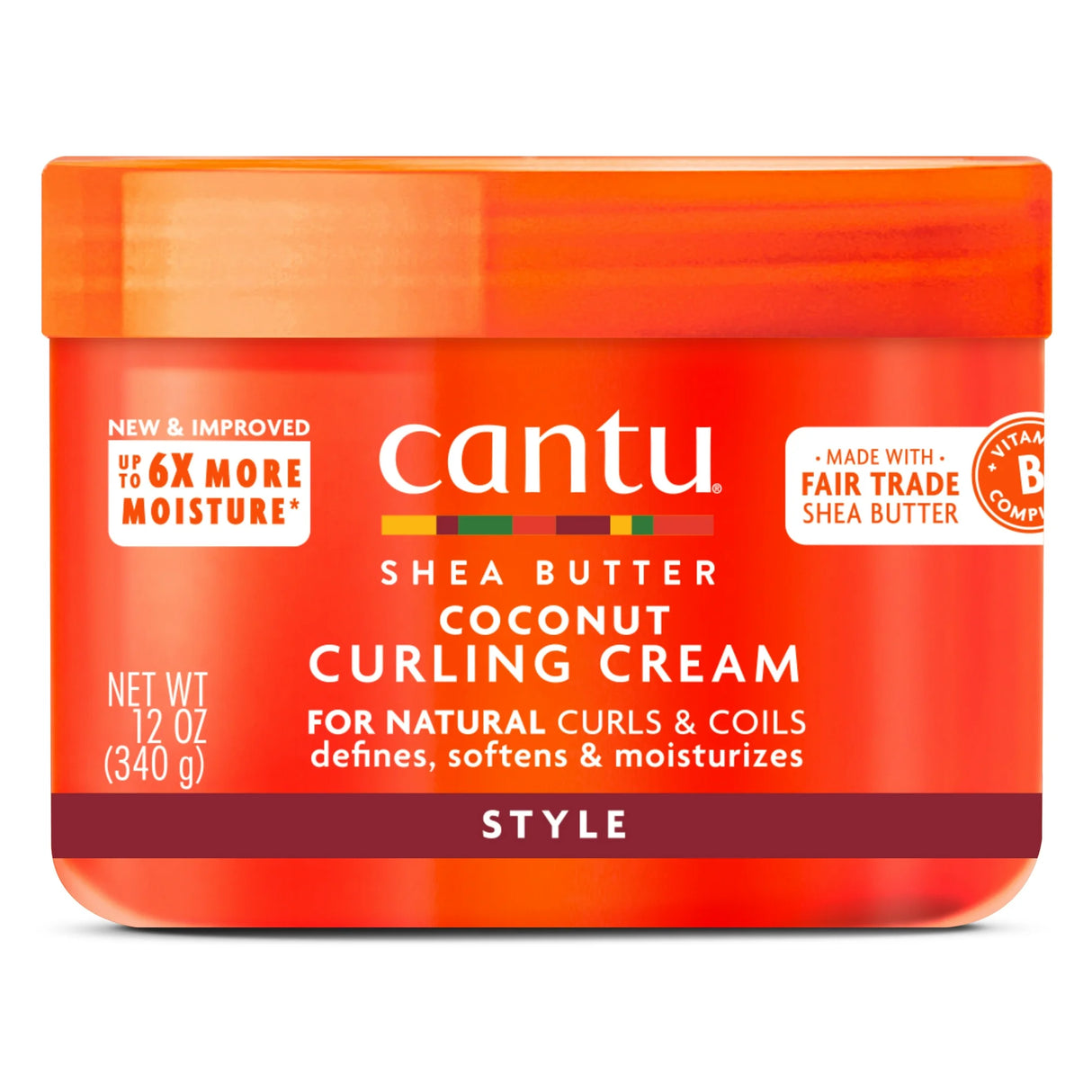 Cantu Nat Coconut Curling Cream 12 oz