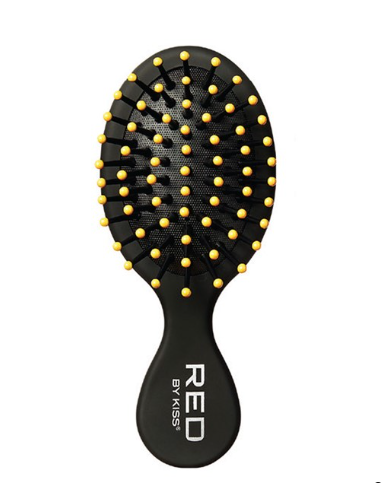 Oval Mega-Ball Tip Mini Massage & Detangling Brush HH231J