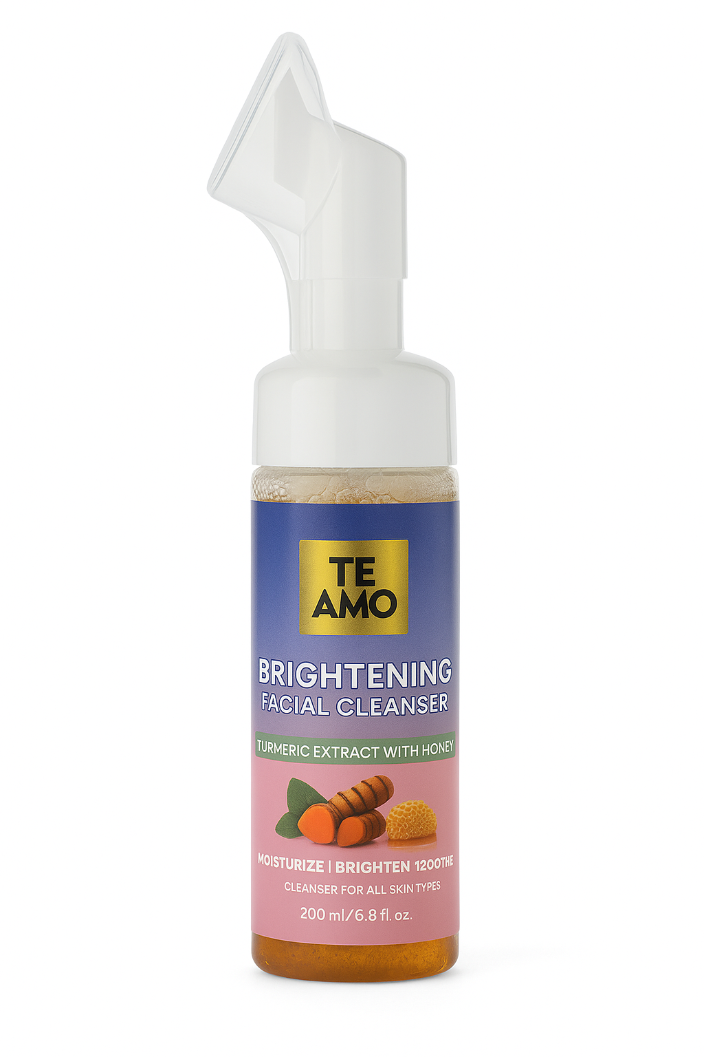 Te Amo Facial Cleanser with Turmeric & Honey 6.8oz
