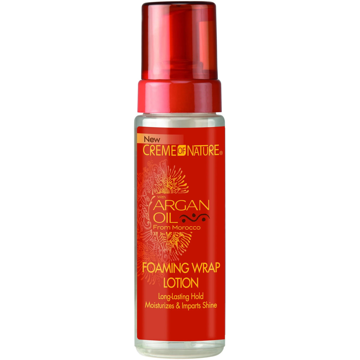 Creme Of Nature Argan Oil Foaming Wrap Lotion Mousse 7Oz