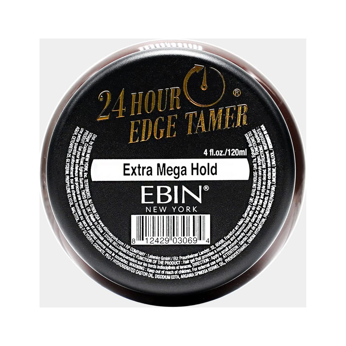 Ebin 24 Hour Edge Tamer Extra Mega Hold 4 oz
