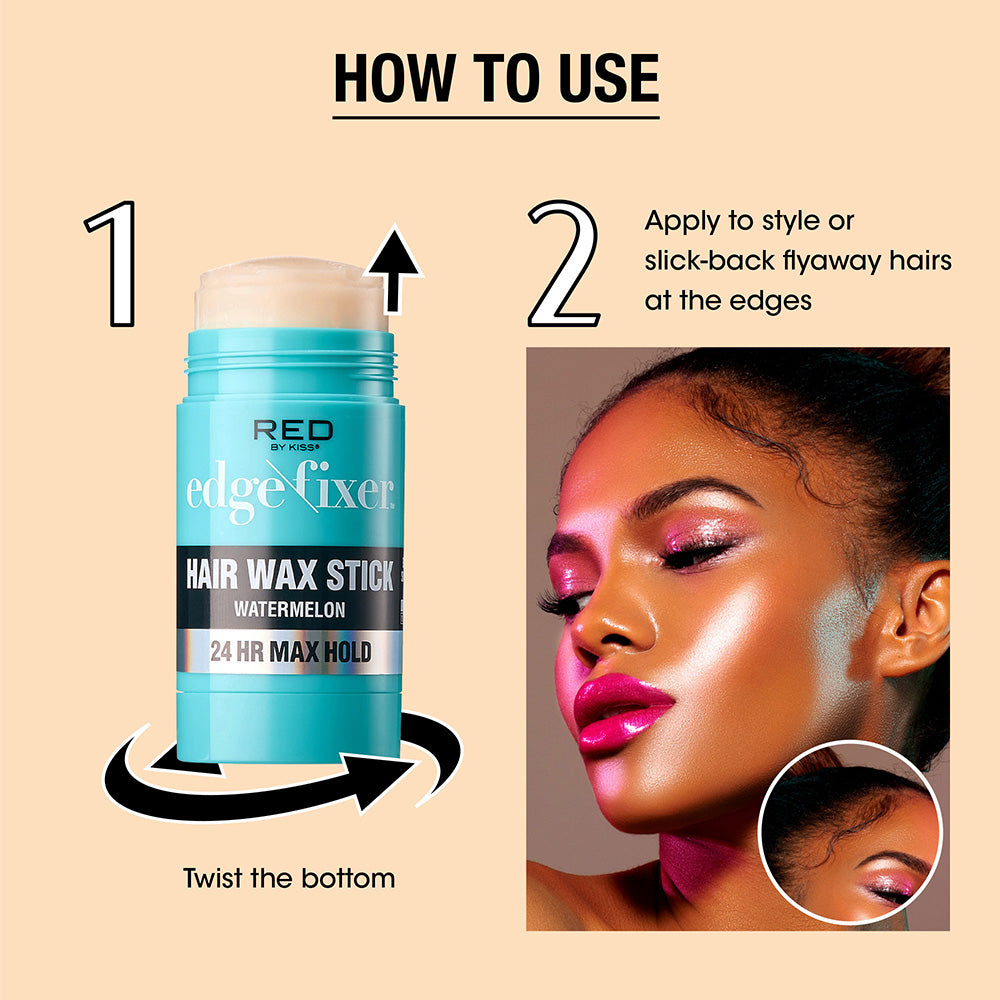 RED BY KISS Edge Fixer Hair Wax Stick