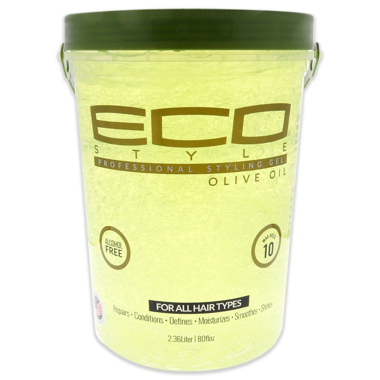 Eco Style Olive Oil Pure Styling Gel Healthy Shine 5Lbs