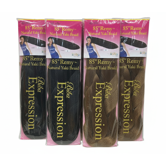 Expression 85 Remy Yaki Braid – Premium, Soft, Tangle-Free Synthetic Hair