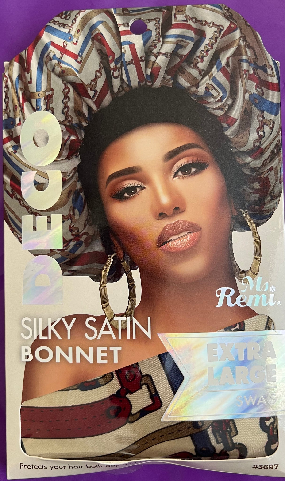 MS. REMI SILKY SATIN BONNET EXTRA LARGE