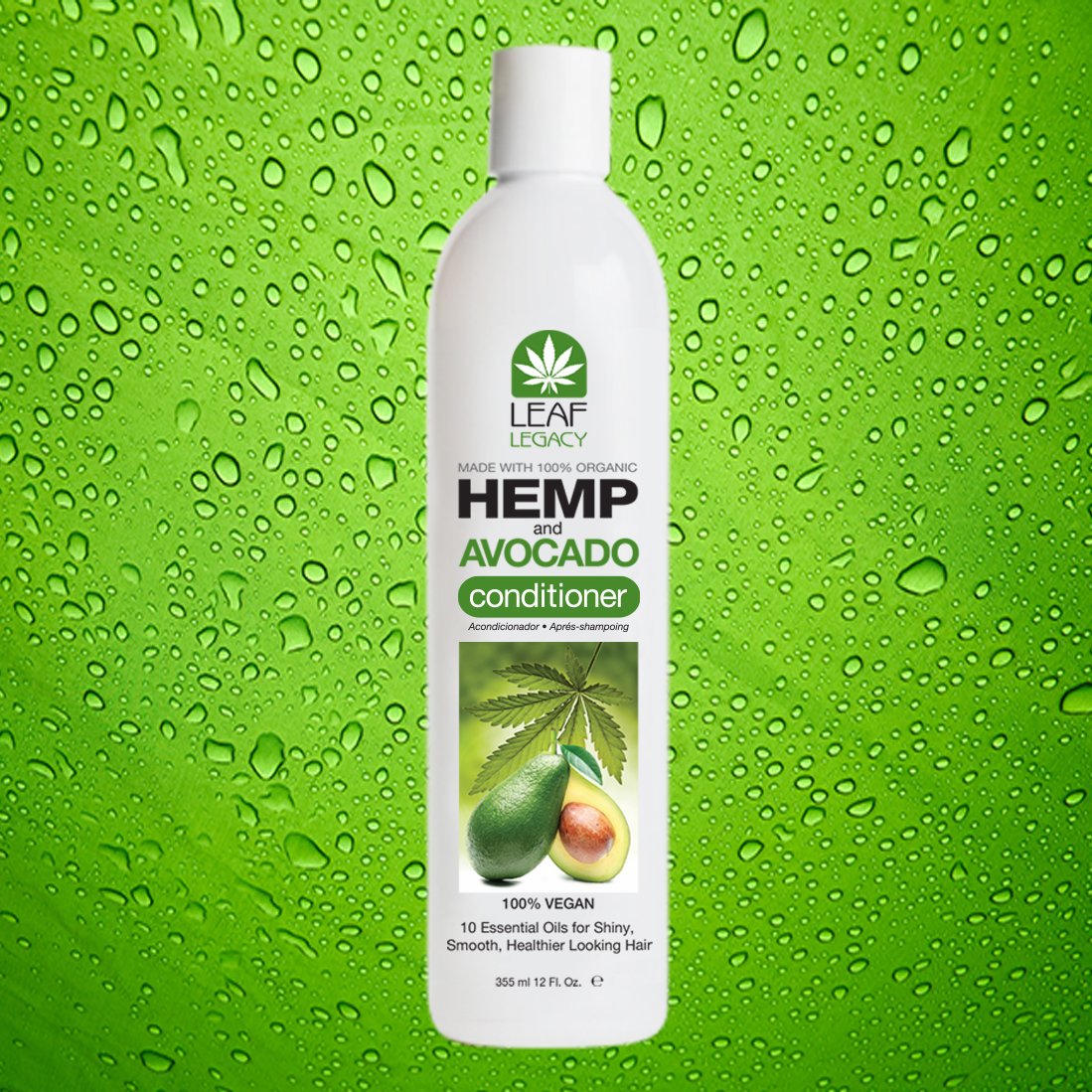 Fantasia Leaf Hemp & Avocado Conditioner 12 oz