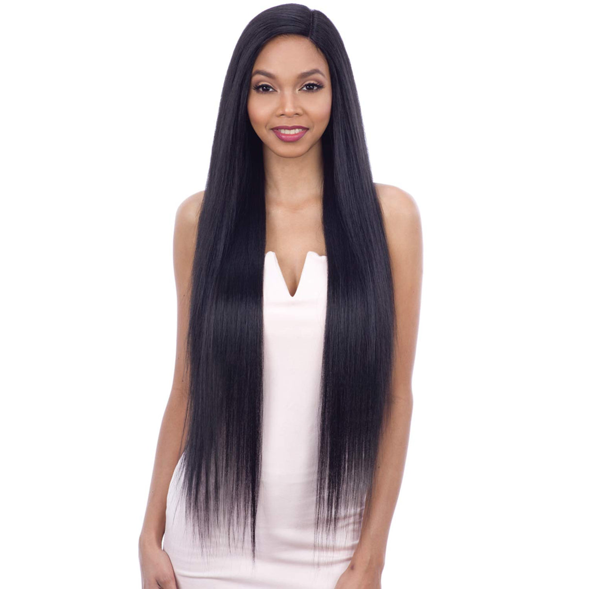 Freedom Part Lace Front Wig Number 204 Natural Looking Glueless Synthetic Style-