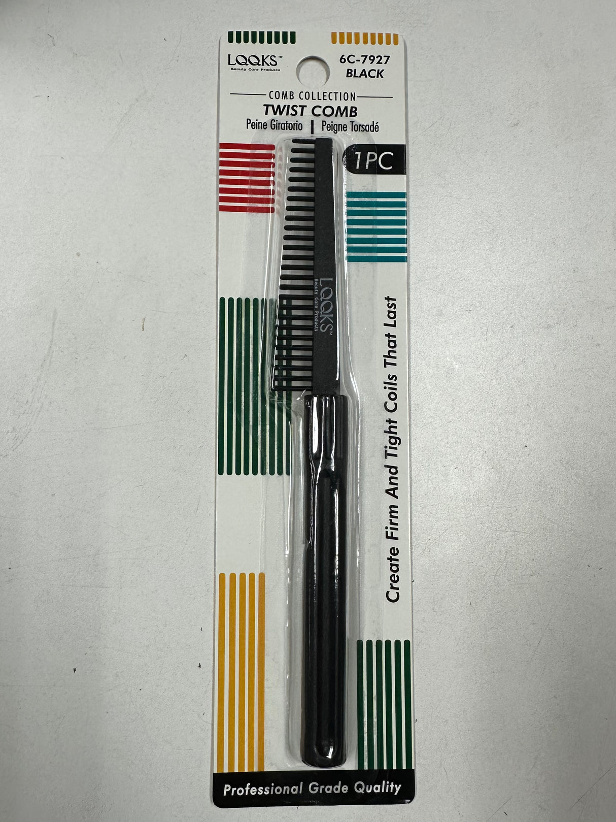 Lqqks TWIST COMB BLACK 6C-7927