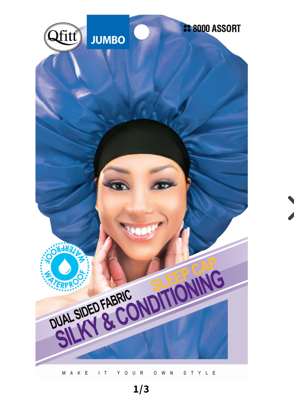 Qfitt Silky Conditioning Sleep Cap
