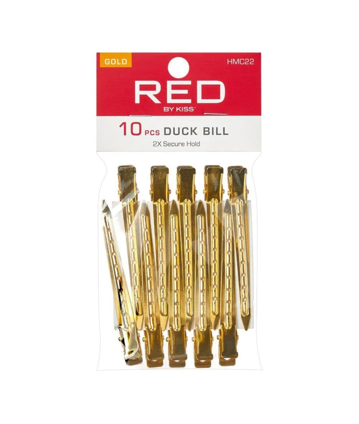 RED BY KISS Duck Bill Clips