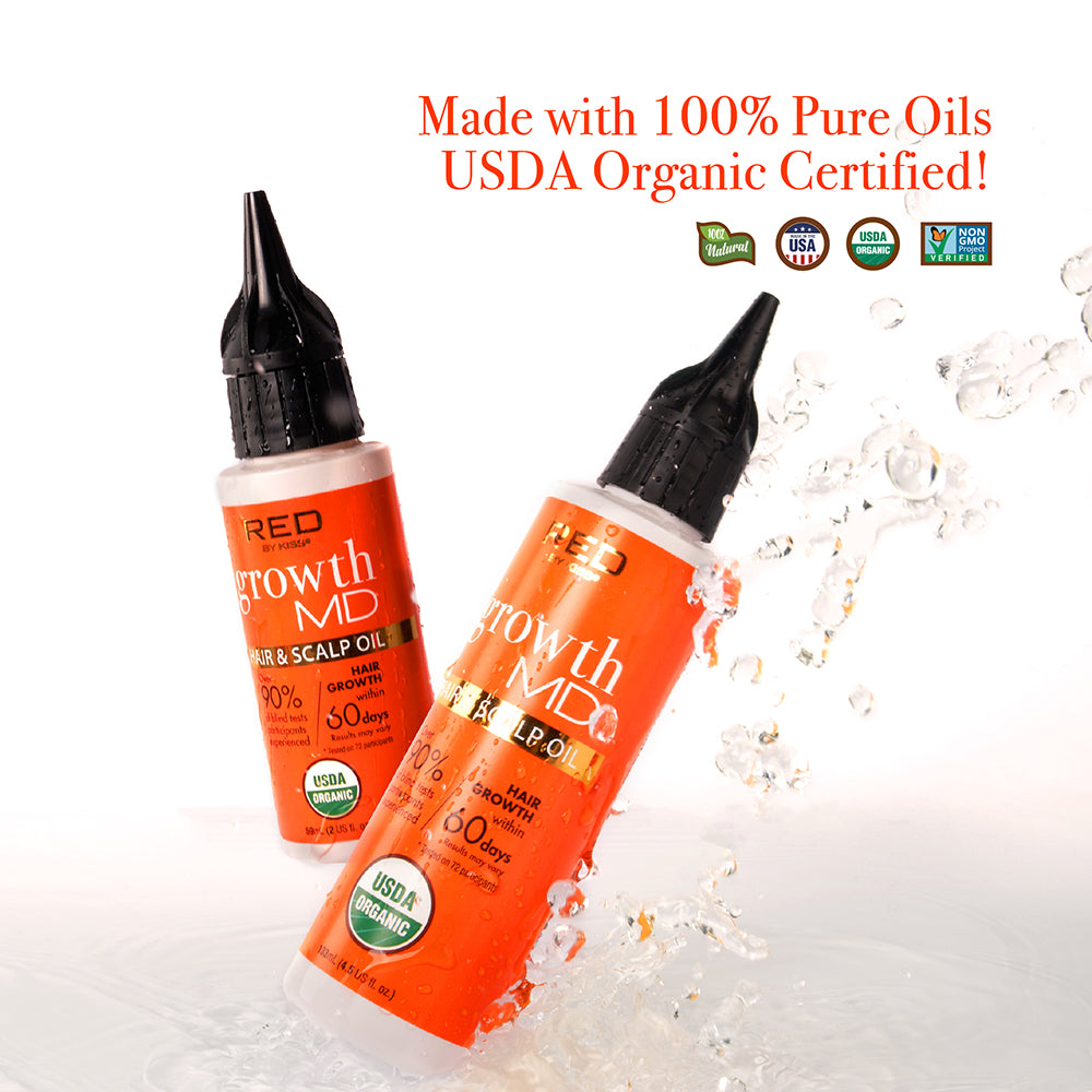 RED BY KISS Growth Md Hair & Scalp Oil - 2oz