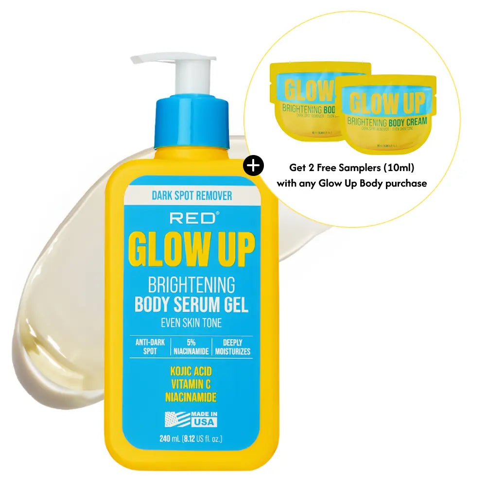 RED GLOW UP BODY GEL SERUM 240ML GUP05