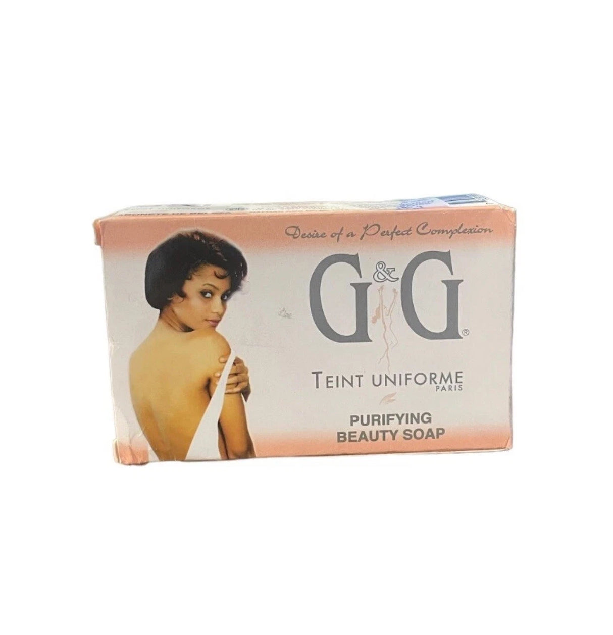 G & G Teint Uniforme Purifying Beauty Soap 6.7oz, G & G pink beauty soap, purifying soap bar, moisturizing cleansing soap, gentle skin soap, soap for radiant skin, G & G 6.7oz beauty soap, softening skin soap, daily use cleansing soap, hydrating soap for face and body, G & G skincare soap, brightening beauty soap, natural skin care soap, soap for healthy glowing skin, gentle purifying soap, moisturizing beauty bar